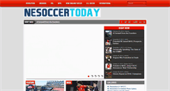 Desktop Screenshot of nesoccertoday.com